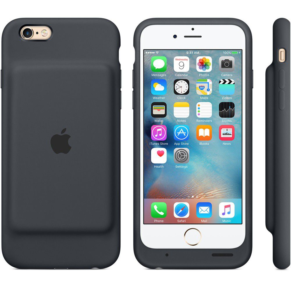 Smart Battery Case pour iPhone retour de la coque avec batterie externe